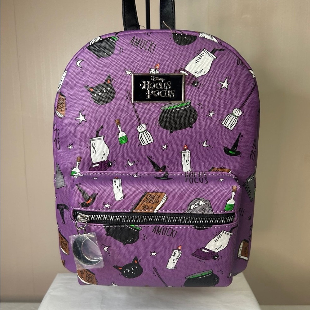 Loungefly Purple Hocus Pocus Halloween Backpack